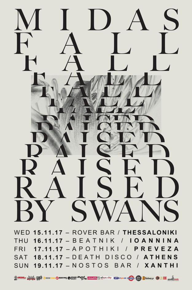 Οι Midas Fall και Raised by Swans στην απόλυτη post rock Ελληνική μίνι περιοδεία