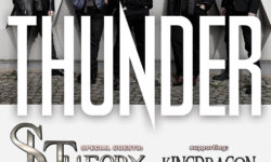 THUNDER στην Αθήνα στις 19 Μαϊου με special guests τους SL Theory και opening act τους KINGDRAGON!