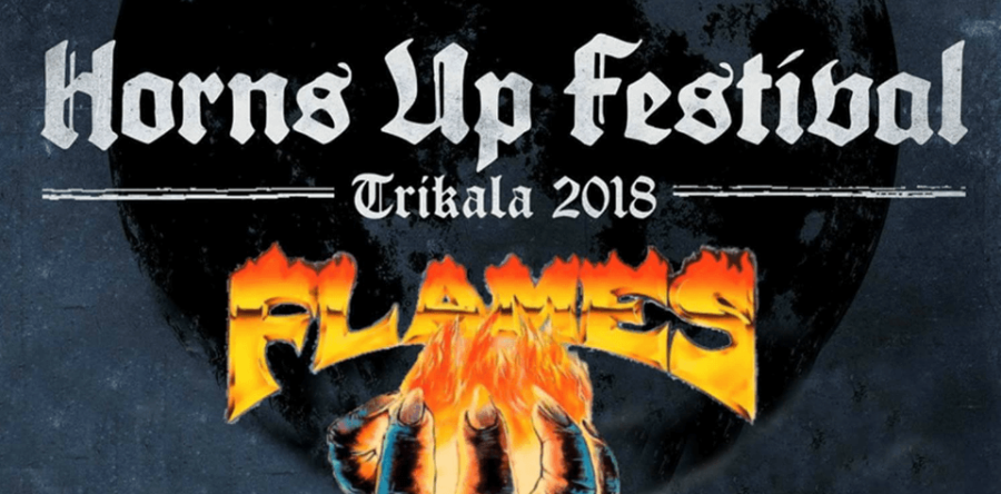 FLAMES: Headliners στο Horns Up Festival στα Τρίκαλα!