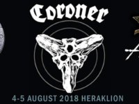 Over The Wall – Crete Rock Festival 2018 με Coroner, Diamond Head, Acid Death & Spitfire: Η προπώληση ξεκίνησε!