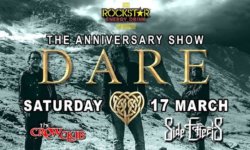 DARE: Οι τελευταίες πληροφορίες για την επερχόμενη συναυλία τους στο Crow Club, αυτό το Σάββατο!