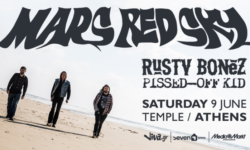 MARS RED SKY: Έρχονται στην Αθήνα τον Ιούνιο