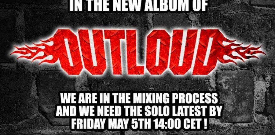 Παίξε ένα guest solo στο νέο άλμπουμ των OUTLOUD!