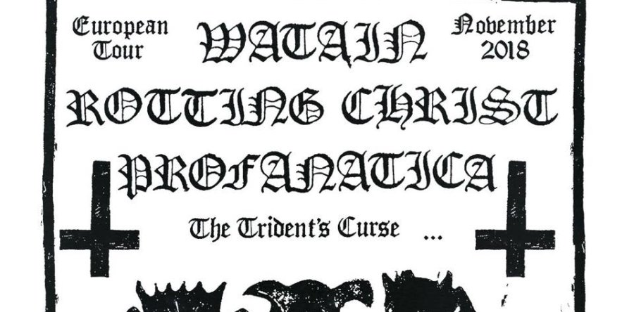 ROTTING CHRIST: Δείτε τις ημερομηνιες της ευρωπαϊκής τους περιοδείας μαζί με WATAIN και PROFANATICA!