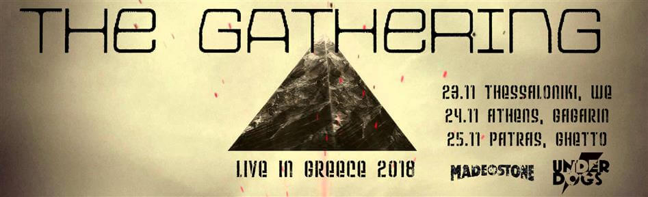 THE GATHERING: Επιστρέφουν στην Ελλάδα τον Νοέμβριο!