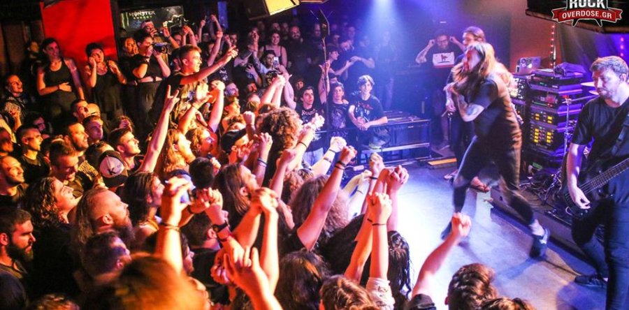Ανταπόκριση: ΤHY ART IS MURDER, Fall Of Order, Mask Of Prospero, Skybinder @An Club, Αθήνα (11/7/2018)