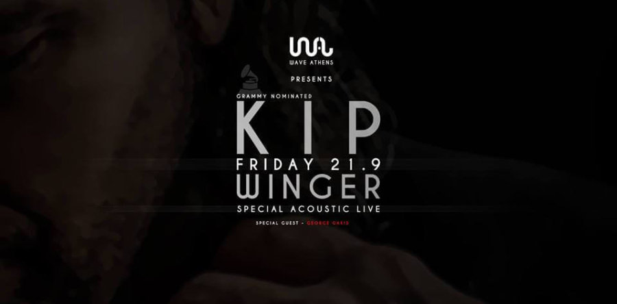 KIP WINGER: Live στην Αθήνα με special ακουστικό show!