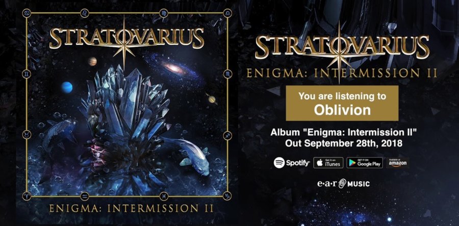 STRATOVARIUS: Ακούστε το νέο κομμάτι “Oblivion”, από τον επερχόμενο δίσκο που θα κυκλοφορήσει τέλη Σεπτεμβρίου!