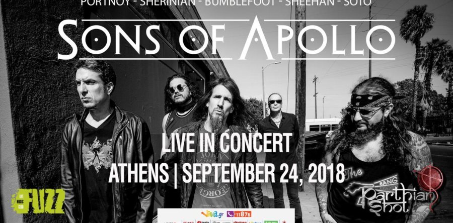 Ανακοινώθηκε το support act για τη συναυλία των SONS OF APOLLO