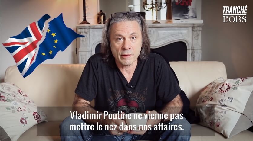 Ο Bruce Dickinson παίρνει ξακάθαρα θέση υπέρ του Brexit!