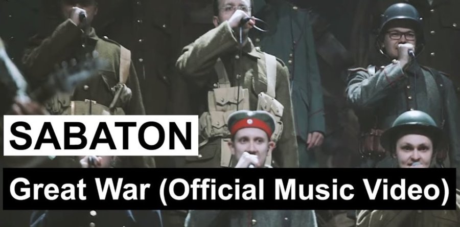 SABATON: Δείτε το music video για το καινούργιο τραγούδι τους ‘Great War’.