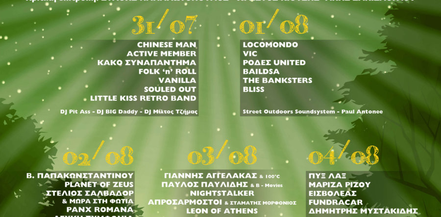 41ο RIVER PARTY: Το River Party επιστρέφει στις μουσικές του ρίζες || 29/7 – 4/8 || ΝΕΣΤΟΡΙΟ, ΚΑΣΤΟΡΙΑ!