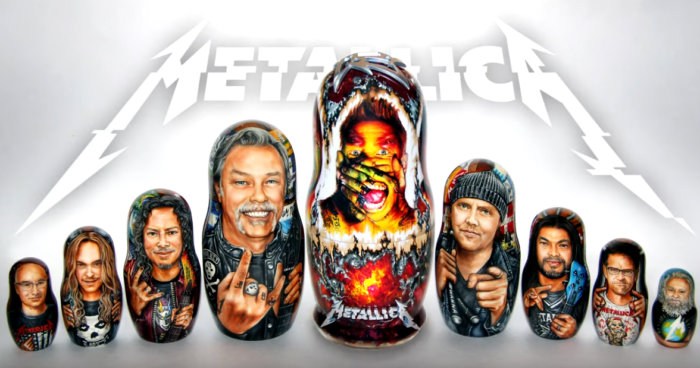 METALLICA: Τώρα και σε κούκλες “ματριόσκα”