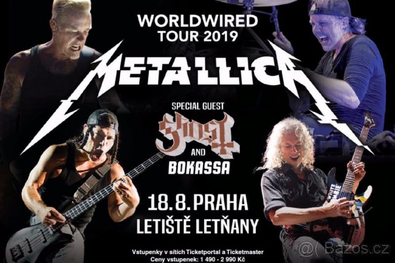 Ανταπόκριση: METALLICA, Ghost, Bokassa @ Letiste Letnany, Πράγα (18/8/2019)