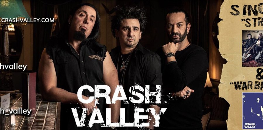 Ακούστε τα ΝΕΑ singles των hard rockers CRASH VALLEY! (video clip)