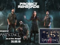 PROJECT RENEGADE: Special guest στη συναυλία των EVANESCENCE στις 20 Σεπτεμβρίου στο Κίεβο της Ουκρανίας!