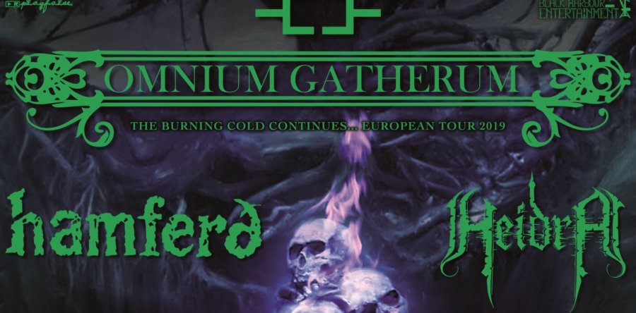 Πρόγραμμα συναυλίας OMNIUM GATHERUM στην Αθήνα για αύριο Τετάρτη 8/10!