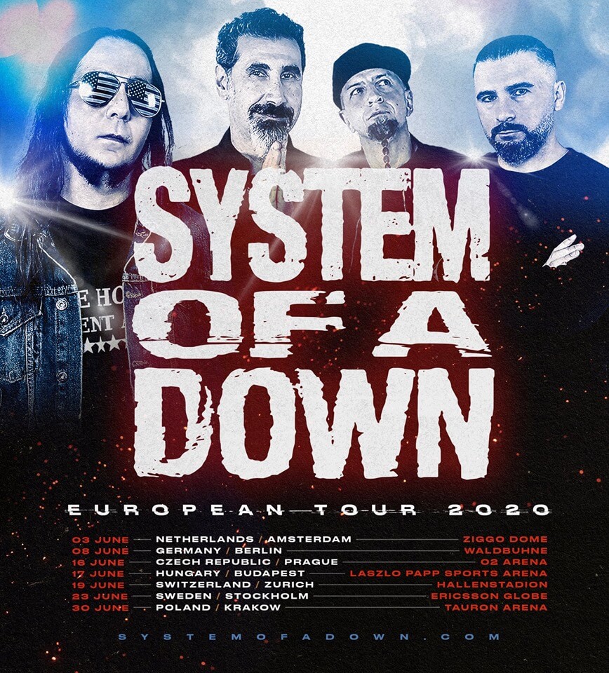 why doesn't soad tour