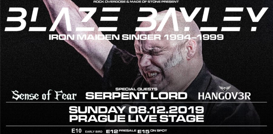 BLAZE BAYLEY: Αυτή την Κυριακή στην Καστοριά. Δείτε το πρόγραμμα εμφάνισης των συγκροτημάτων