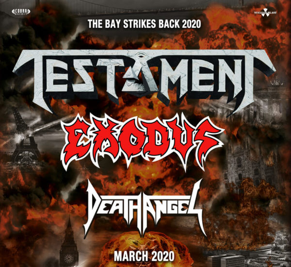 Μέλη των EXODUS, TESTAMENT και DEATH ANGEL κινδύνευσαν από την καταιγίδα Ciara που σαρώνει την βορειοδυτική Ευρώπη!