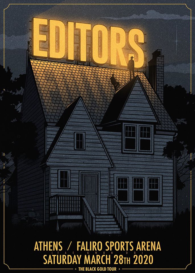 Ακύρωση συναυλιών EDITORS: Διαδικασία Επιστροφής Εισιτηρίων!