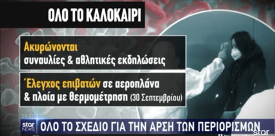 Star channel: Πλάνο της κυβέρνησης να ακυρωθούν όλα τα live το καλοκαίρι!