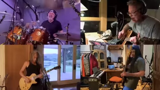 METALLICA: Δείτε τους να παίζουν το “Blackened” από το σπίτι τους, σε μια πολύ διαφορετική εκτέλεση!