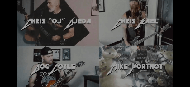 Ο Μike Portnoy παίζει μαζι με τους Chris Kael, Doc Coyle, Phil Demmel, Chris Ojeda το Shortest Straw των Metallica