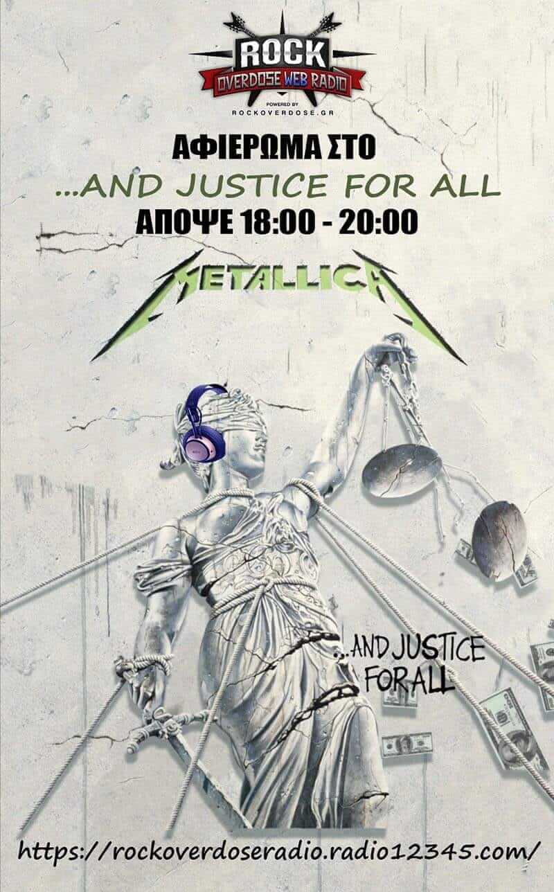 METALLICA: Ακούστε το αφιέρωμα του Rock Overdose Web Radio στο “…And Justice For All”!
