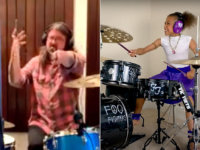 DAVE GROHL (FOO FIGHTERS): Αποδέχτηκε την πρόκληση στα ντραμς, από 10χρονο κοριτσάκι