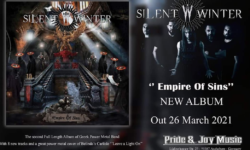 Η Angels PR Music Promotion ανακοινώνει την συνεργασία των SILENT WINTER με την Γερμανική PRIDE & JOY MUSIC για το επόμενο album τους.