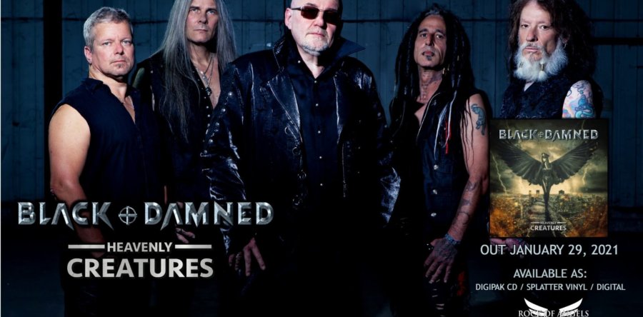 BLACK & DAMNED: Πρώτο βίντεο για το πολυαναμενόμενο “Heavenly Creatures”. Δείτε τώρα!!!