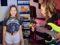 Γνωστή TikToker φοράει μπλούζα METALLICA & πετσοκόβει όσους αμφιβάλλουν αν ξέρει τη μπάντα (Βίντεο)