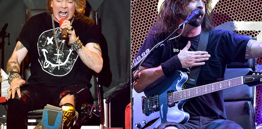 DAVE GROHL: Το δώρο του Axl Rose για τον “θρόνο” που του δάνεισε!