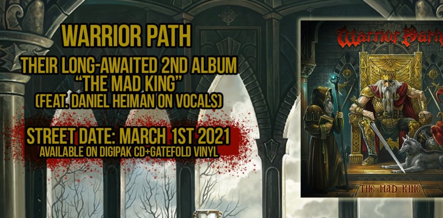 WARRIOR PATH: Εξώφυλλο, tracklist & ημερομηνία κυκλοφορίας του νέου δίσκου!