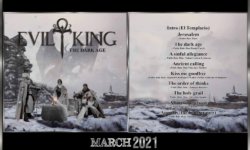 EVIL KING: Εξώφυλλο & track list από το ντεμπούτο άλμπουμ των Ελληνοαργεντίνων Power – Prog Metallers!