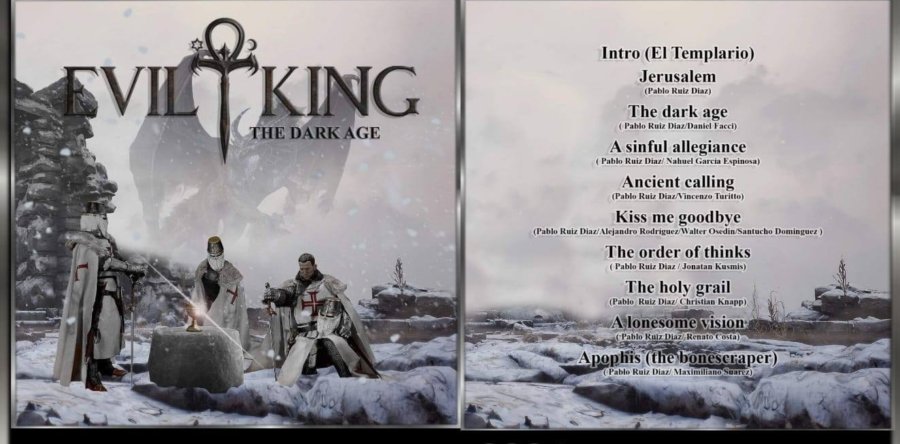 EVIL KING: Εξώφυλλο & track list από το ντεμπούτο άλμπουμ των Ελληνοαργεντίνων Power – Prog Metallers!
