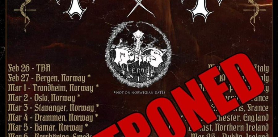 Αναβάλλονται οι συναυλίες των MAYHEM στη χώρα μας