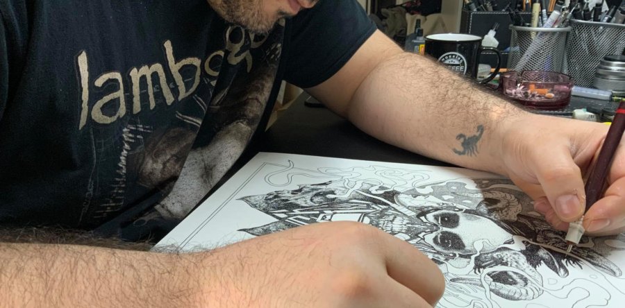 Χρήστος Γκίκας (ChristosGikasart) στο RockOverdose:”Η τεχνική του Dotwork δεν ειναι πολυ διαδεδομενη στην Ελλάδα”