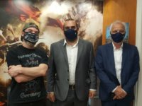SABATON:Μετέφεραν στην Κύπρο την εμπορική έδρα τους.Συνάντηση με τον Υπουργό Μεταφορών,Επικοινωνιών & Έργων