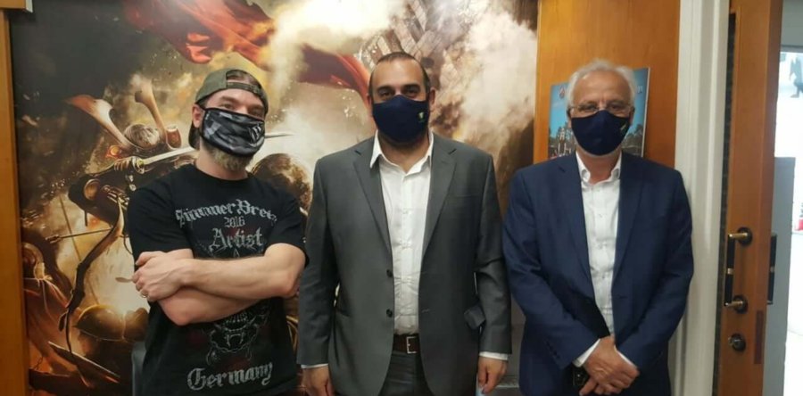 SABATON:Μετέφεραν στην Κύπρο την εμπορική έδρα τους.Συνάντηση με τον Υπουργό Μεταφορών,Επικοινωνιών & Έργων