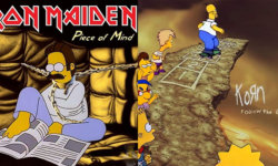 THE SIMPSONS: Πρωταγωνιστούν σε πασίγνωστα εξώφυλλα δίσκων