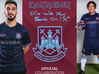 Έρχεται η νέα φανέλα της West Ham σε συνεργασία με τους IRON MAIDEN!