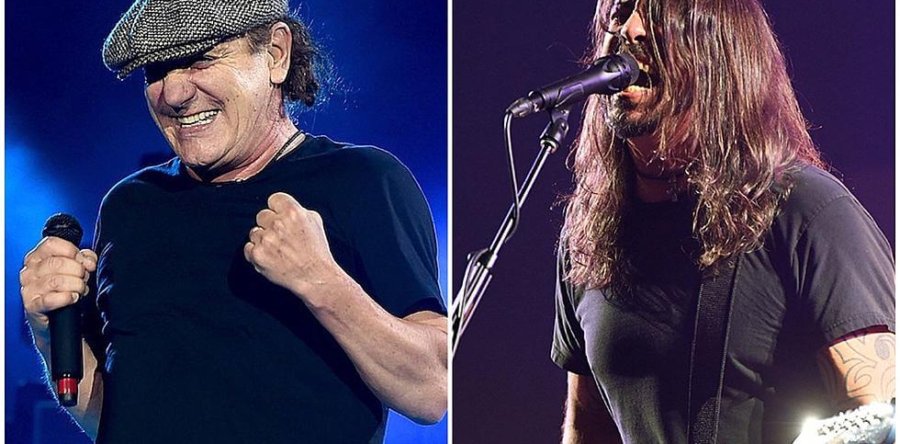 BRIAN JOHNSON (AC/DC): Δείτε live εκτέλεση του Back in Black με τους Foo Fighters.