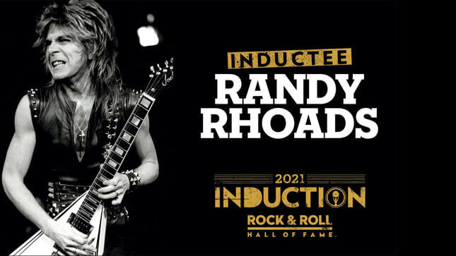 Randy Rhoads: Θα του απονεμηθεί βραβείο μουσικής αριστείας από το Rock And Roll Hall Of Fame