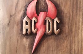 ΔΙΑΓΩΝΙΣΜΟΣ: Κερδίστε ένα ξυλόγλυπτο λογότυπο των AC/DC!