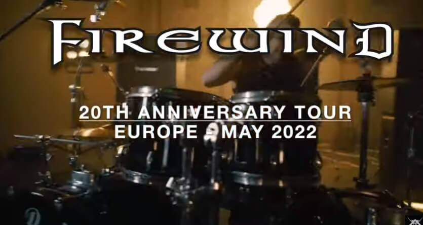 FIREWIND: Επετειακή ευρωπαϊκή περιοδεία το 2022!