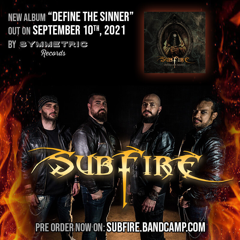 SUBFIRE: Ακούστε το νέο τους single “Fate Of A Sinister World”από το επερχόμενο album τους!