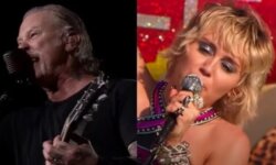 Metallica: Θα εμφανιστούν ζωντανά με την Miley Cyrus στο “The Howard Stern Show”.