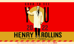 Ο HENRY ROLLINS στις 17 Ιανουαρίου 2022 στην Αθήνα!